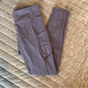 LULULEMON Grey Workout Leggings Size 10